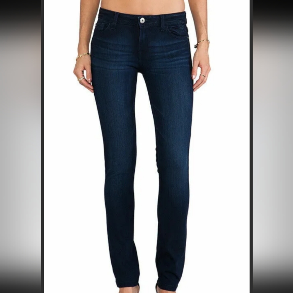 DL 1961 Nicky mid rise cigarette jean Black Wash NWT Size 26